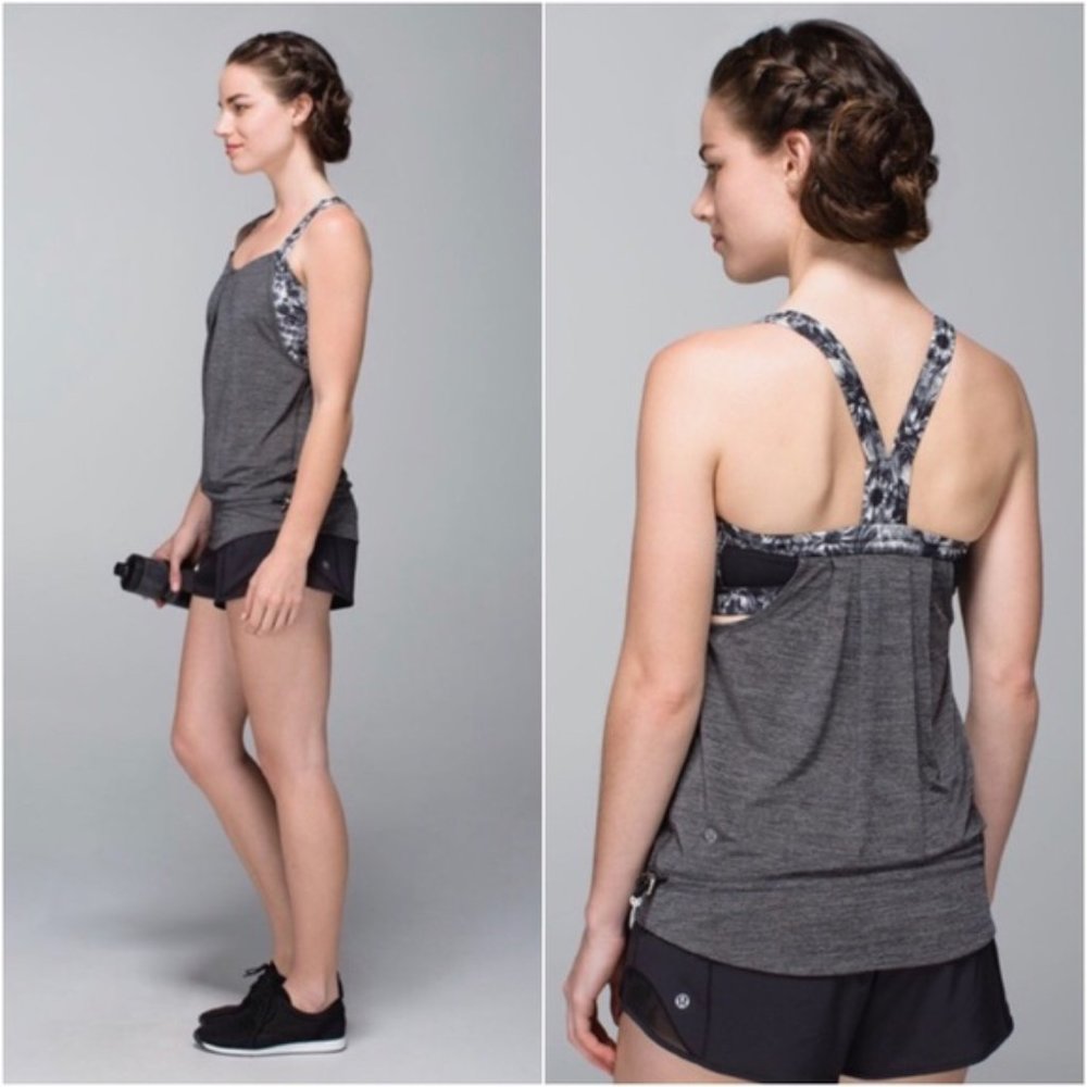 Lululemon Athletica Rest Less Bra Tank Size 4